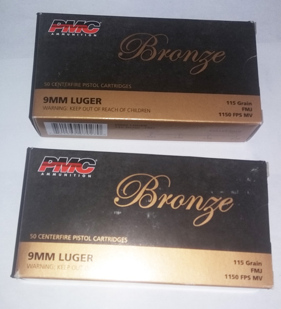 PMC Bronze 9mm Luger, 100 rds (2 boxes) 17099248 - GunAuction.com